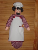 porta bolsas cocinero 50 cm